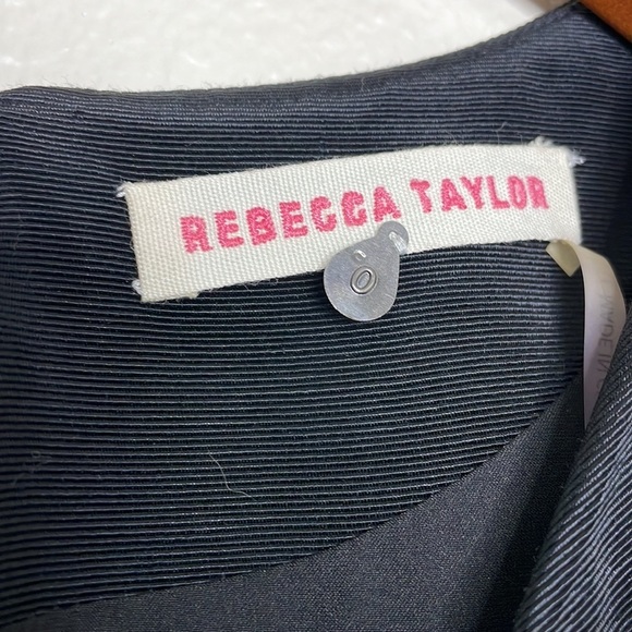 Rebecca Taylor size 0 black cocktail dress - Picture 3 of 11